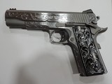 COLT COMPETITION GOVERNMENT SERIES 70 CUSTOM DEEP HAND ENGRAVED 38 SUPER - 4 of 6