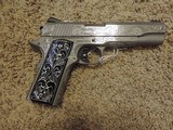 COLT COMPETITION GOVERNMENT SERIES 70 CUSTOM DEEP HAND ENGRAVED 38 SUPER - 1 of 6