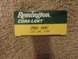 REMINGTON CORE-LOKT 250 SAVAGE-$30.00@ BOX***SOLD OUT - 2 of 4