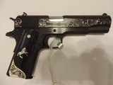 COLT 1911 GOVERNMENT 45ACP CUSTOM HAND ENGRAVED NEW - 3 of 4