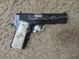 COLT O1911CZ, SERIES 70 ENGRAVED-NEW***SOLD - 3 of 4