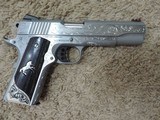 COLT O1070CCS COMPETITION GOVERNMENT 45ACP CUSTOM HAND ENGRAVED---SOLD - 1 of 7