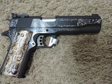 COLT O5870A1 NATIONAL MATCH GOLD CUP CUSTOM ENGRAVED*** SOLD - 5 of 10