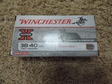 WINCHESTER SUPERX38-40 WIN , FIVE 5 BOXES - 1 of 2