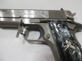 COLT O1911C-SS38 HAND ENGRAVED NEW***SOLD - 6 of 8