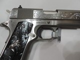 COLT O1911C-SS38 HAND ENGRAVED NEW***SOLD - 4 of 8