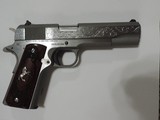 COLT O1911C-SS38 CUSTOM ENGRAVED ***SOLD - 1 of 7