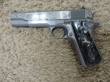 COLT 1911 GOVERNMENT 38 SUPER CUSTOM ENGRAVED***SOLD - 2 of 6