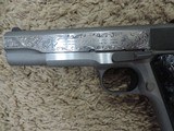 COLT 1911 GOVERNMENT 38 SUPER CUSTOM ENGRAVED***SOLD - 5 of 6