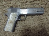 COLT 1911 GOVERNMENT 38 SUPER CUSTOM ENGRAVED***SOLD - 2 of 5