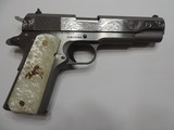 COLT 1911 GOVERNMENT 38 SUPER CUSTOM ENGRAVED***SOLD - 4 of 5