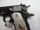 COLT 1911 GOVERNMENT 45ACP CUSTOM HAND ENGRAVED***SOLD - 8 of 10