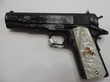 COLT 1911 GOVERNMENT 45ACP CUSTOM HAND ENGRAVED***SOLD - 4 of 10