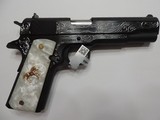 COLT 1911 GOVERNMENT 45ACP CUSTOM HAND ENGRAVED***SOLD - 3 of 10