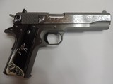 COLT 1911 GOVERNMENT 38 SUPER CUSTOM ENGRAVED POLISHED SLIDE***SOLD - 6 of 6