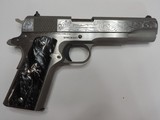 COLT 1911 GOVERNMENT 38 SUPER CUSTOM ENGRAVED***SOLD - 4 of 6