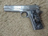 COLT 1911 GOVERNMENT 38 SUPER CUSTOM ENGRAVED***SOLD - 5 of 6