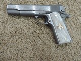 COLT 1911 GOVERNMENT 38 SUPER CUSTOM ENGRAVED***SOLD - 4 of 7