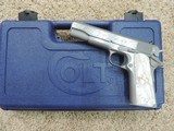 COLT 1911 GOVERNMENT 38 SUPER CUSTOM ENGRAVED***SOLD - 3 of 7
