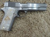 COLT 1911 GOVERNMENT 38 SUPER CUSTOM ENGRAVED***SOLD - 2 of 7