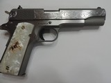 COLT 1911 GOVERNMENT 38 SUPER CUSTOM ENGRAVED***SOLD - 7 of 7