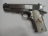COLT 1911 GOVERNMENT 38 SUPER CUSTOM ENGRAVED***SOLD - 6 of 7