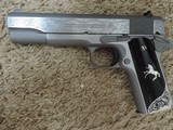 COLT 1911 GOVERNMENT 38 SUPER CUSTOM ENGRAVED***SOLD - 1 of 6
