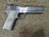 COLT O1911C-SS38 DEEP HAND ENGRAVED NEW IN BOX***SOLD - 1 of 5