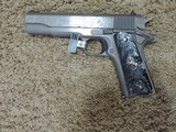 COLT O1911C-SS38 DEEP HAND ENGRAVED NEW IN BOX***SOLD - 2 of 5