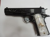 COLT O1911C 45 ACP CUSTOM HAND ENGRAVED NEW IN BOX***SOLD - 1 of 4