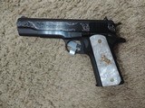 COLT O1911C 45 ACP CUSTOM HAND ENGRAVED NEW IN BOX***SOLD - 3 of 4
