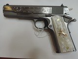 COLT O1911C-SS38 - 38 SUPER CUSTOM HAND ENGRAVED NEW IN BOX***PENDING - 4 of 4