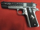 COLT O1911C-SS-TT-E - 45ACP CUSTOM HAND ENGRAVED***SOLD - 1 of 4
