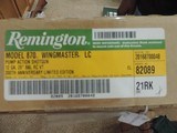 REMINGTON 870 WINGMASTER 200TH ANNIVERSERY SN# 48 OF 2016 NEW IN BOX***SOLD - 16 of 22