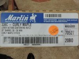 MARLIN 336C CURLY MAPLE - 30-30 LEVER ACTION NEW IN BOX***SOLD - 17 of 17