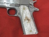 COLT O1911C-SS CUSTOM HAND ENGRAVED 45ACP***SOLD - 8 of 10