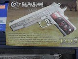 COLT CATTLE BRAND XSE EDITION TALO ONE OF 300 - 9MM NEW IN BOX***SOLD - 5 of 9