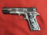 COLT O1911C-SS-TT-E CUSTOM HAND ENGRAVED***SOLD - 1 of 8