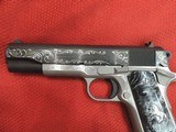 COLT O1911C-SS-TT-E CUSTOM HAND ENGRAVED***SOLD - 5 of 8