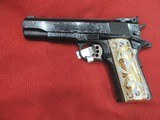 COLT NATIONAL MATCH GOLD CUP CUSTOM HAND ENGRAVED***SOLD - 1 of 15
