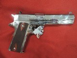 COLT CUSTOM BRIGHT STAINLESS 45 ACP***SOLD - 2 of 7