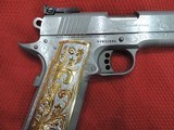 COLT GOLD CUP TROPHY 38 SUPER CUSTOM HAND ENGRAVED NEW IN BOX***SOLD - 6 of 10
