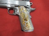 COLT GOLD CUP TROPHY 38 SUPER CUSTOM HAND ENGRAVED NEW IN BOX***SOLD - 7 of 11