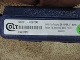 COLT GOLD CUP TROPHY 38 SUPER CUSTOM HAND ENGRAVED NEW IN BOX***SOLD - 11 of 11