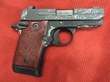 SIG SAUER P938 CUSTOM HAND ENGRAVED NEW NEW BOX***SOLD - 2 of 11