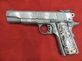 COLT O5073GCL GOLD CUP LITE 38 SUPER CUSTOM HAND ENGRAVED***SOLD - 2 of 16