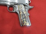 COLT O5073GCL GOLD CUP LITE 38 SUPER CUSTOM HAND ENGRAVED***SOLD - 9 of 16