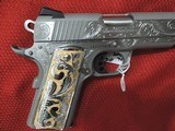 COLT O1073CCS COMPETITION 38 SUPER CUSTOM HAND ENGRAVED NEW IN BOX***SOLD - 20 of 22