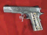 COLT O1073CCS COMPETITION 38 SUPER CUSTOM HAND ENGRAVED NEW IN BOX***SOLD - 14 of 22