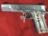 COLT O1073CCS COMPETITION 38 SUPER CUSTOM HAND ENGRAVED NEW IN BOX***SOLD - 1 of 22